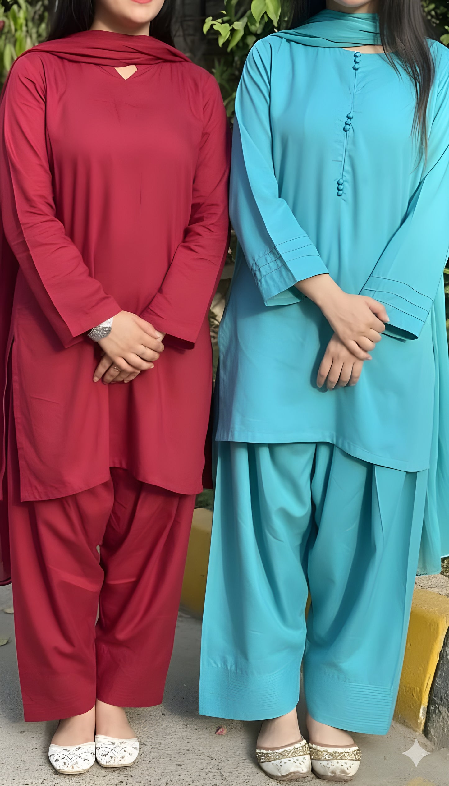 Farshi Shalwar 3 piece suit