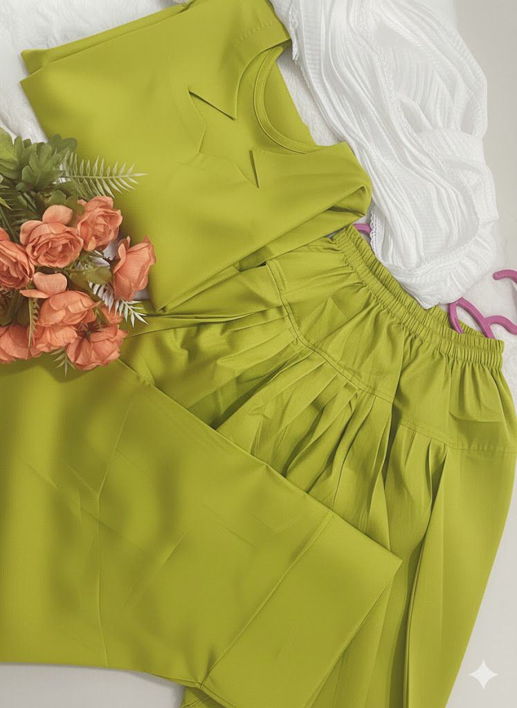 Zeenat Solid 3-Piece Farshi Shalwar Dress