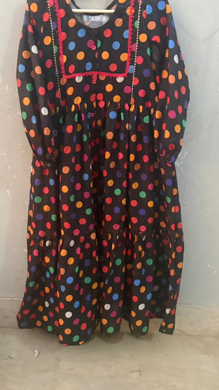 Polka Charm Trendy Tunic